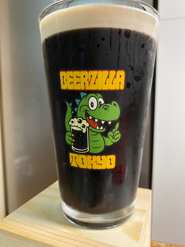 Tokyo Beerzilla Original US Pint glass
