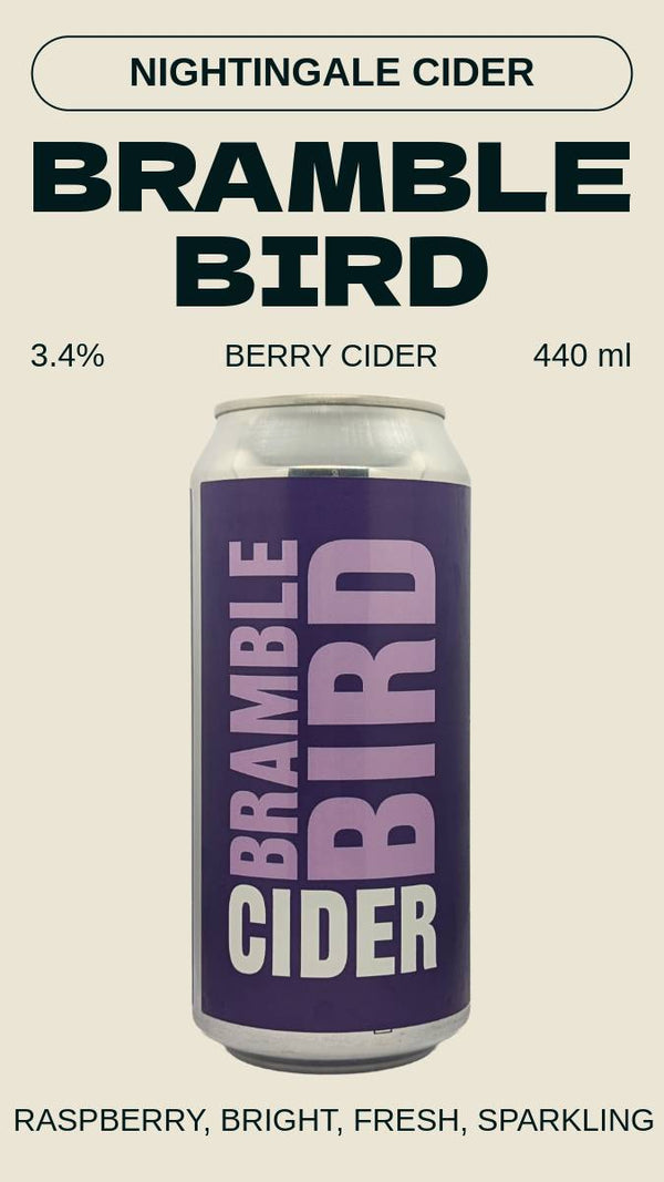 Nightingale/Bramble Bird : Berry Cider ブランブル バード 3.4% 440ml