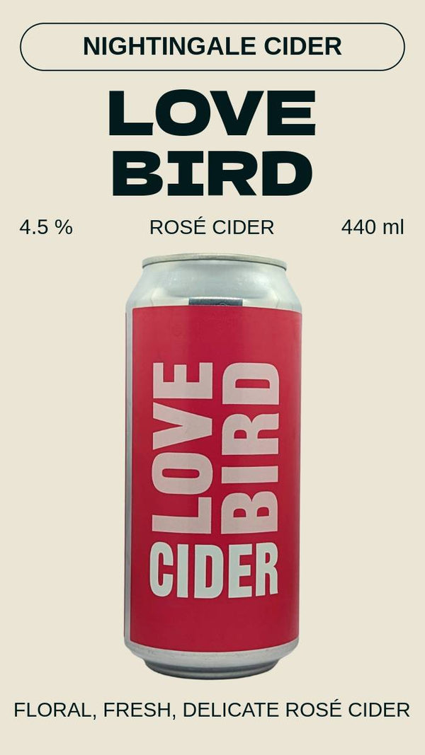 Nightingale/Love Bird : Rosé Cider  ラブバード 4.5% 440ml