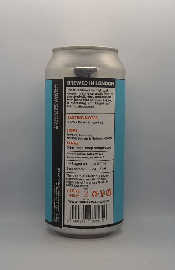 Marimba : NE IPA / マリンバ 6.5% ABV 440ml