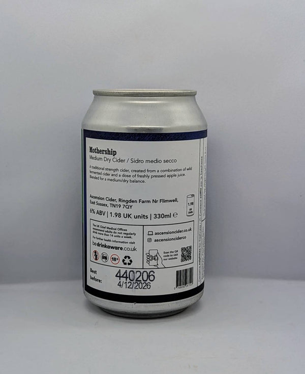 ASCENTION CIDER/* Mothership / マザーシップ 6% ABV 330ml