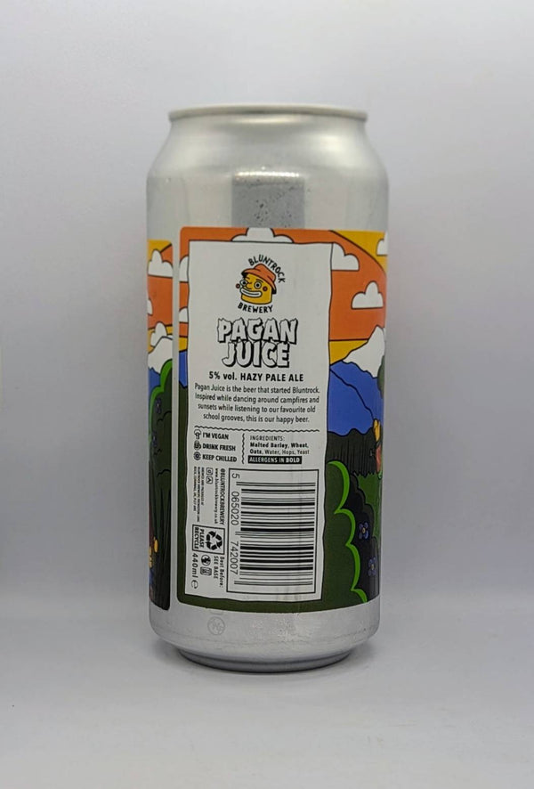 Bluntrock/ Pagan Juice : NE Pale Ale  ペイガン ジュース 5% ABV