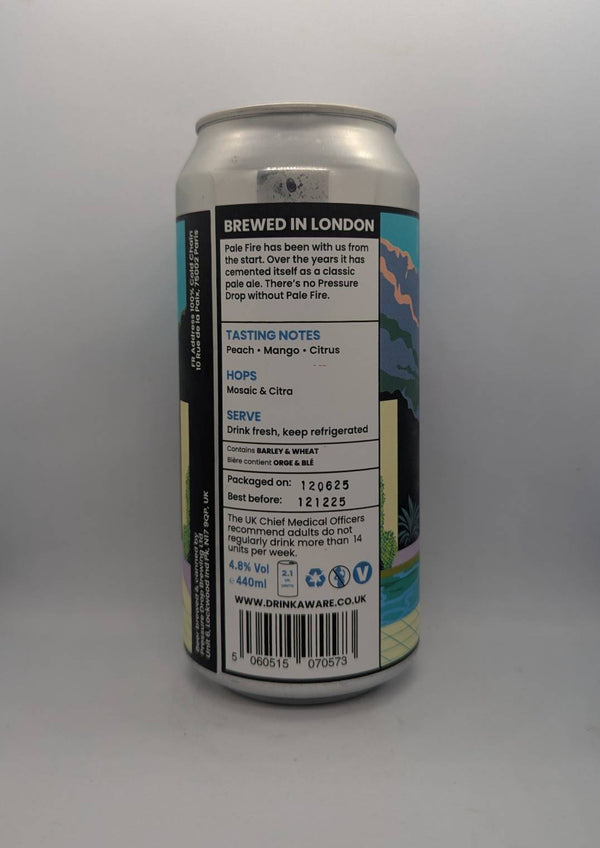 * Pale Fire : American Pale Ale / ペールファイヤ 4.8% ABV 440ml