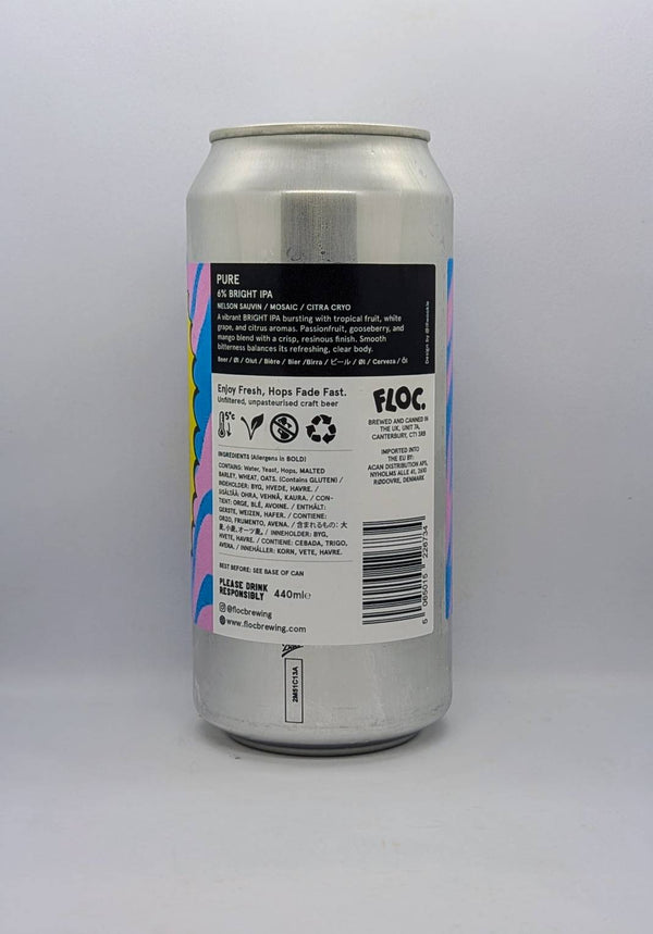 FLOC/Pure : Bright IPA / デスティニーアウェイツ 6% ABV