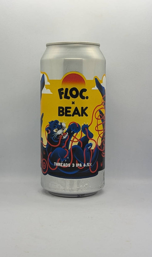 FLOC/Threads 3 : DDH IPA ( Collaboration with Beak ) / スレッズ  6.5% ABV