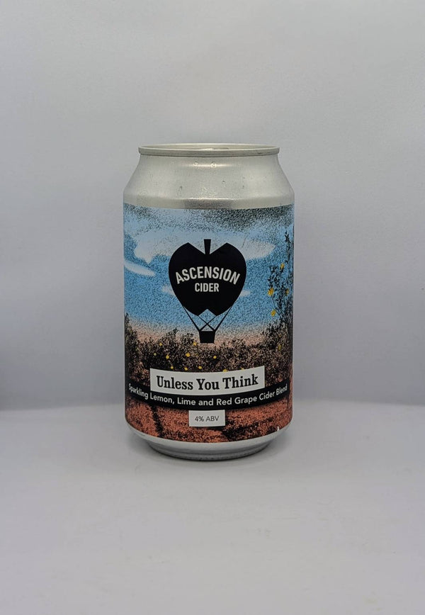ASCENTION CIDER/Unless You Think / アンレス ユーシンク 4% ABV 330ml