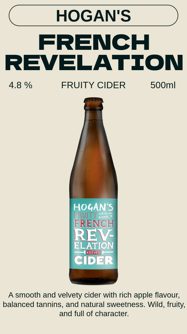 Hogan's - French Revelation フレンチ・レベレーション- Fruity Cider 4.8%