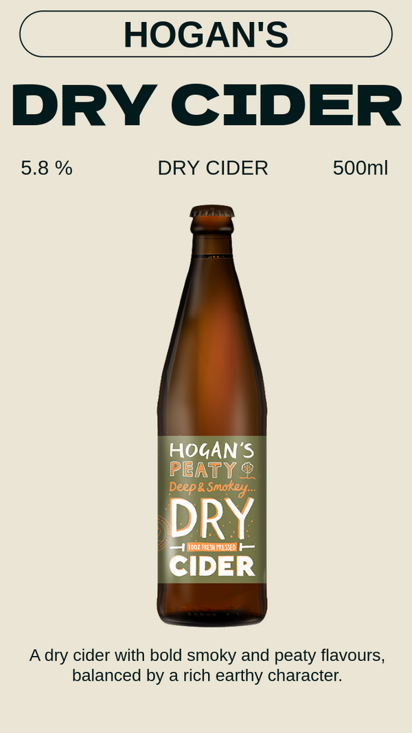 Hogan's - DRY CIDER ドライシードル  5.8%