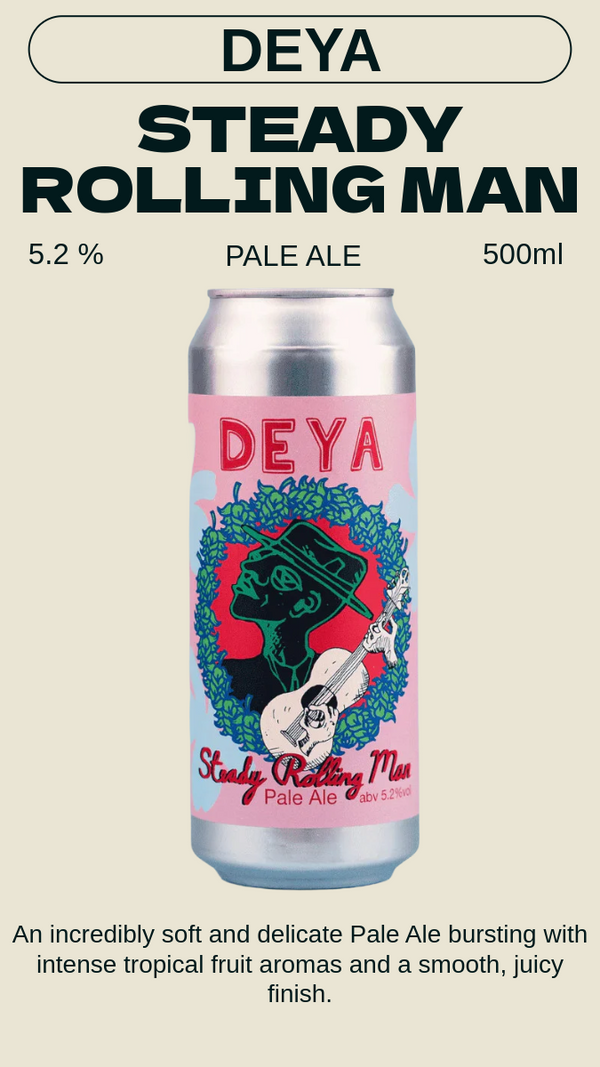 DEYA - Steady Rolling Man ステディローリングマン - PALE ALE 5.2%