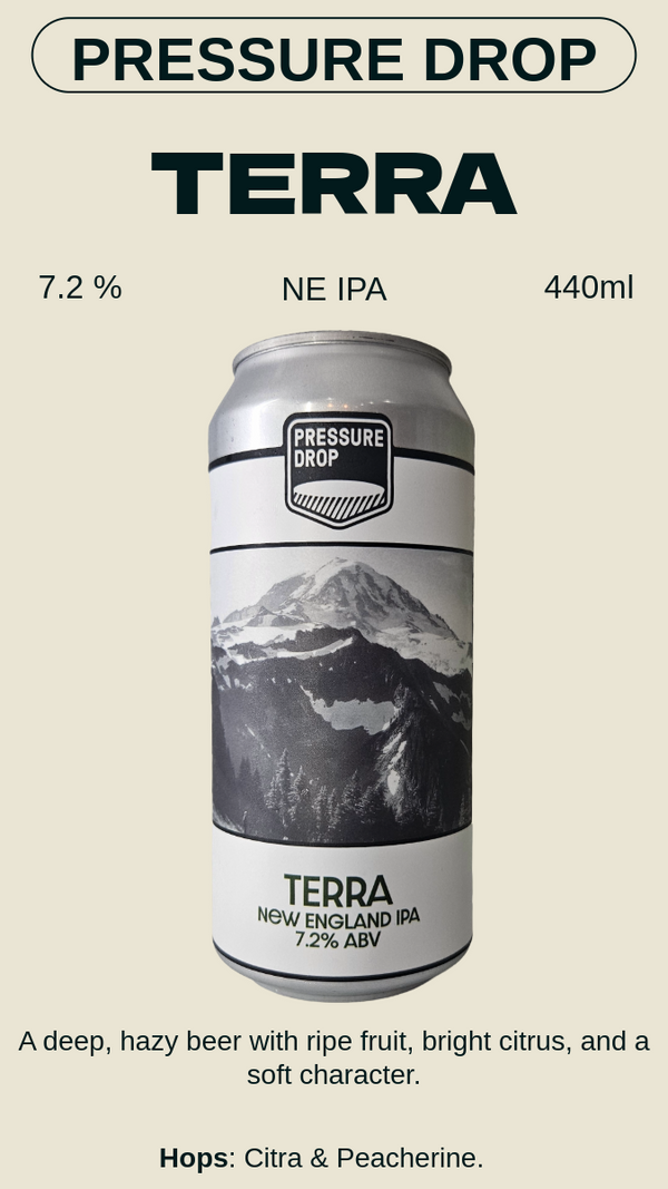 Pressure Drop - Terra テラ - NE IPA 7.2%