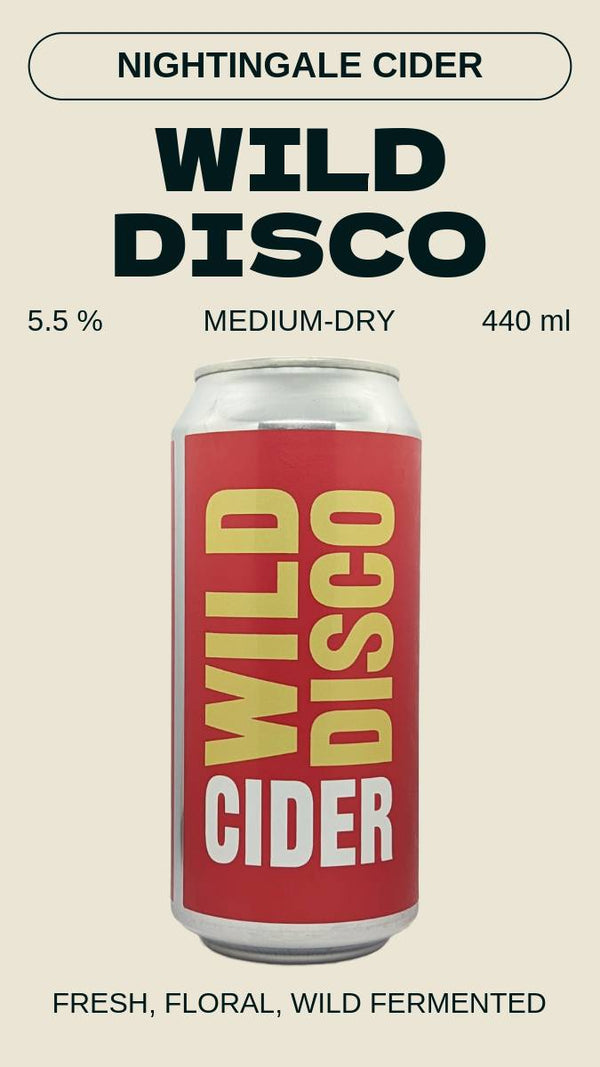 Nightingale/Wild Disco : Medimu Dry Cider  ワイルドディスコ 5.5% 440ml